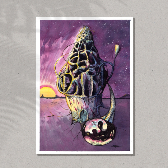 Morel Mansion - Snackiverse Print